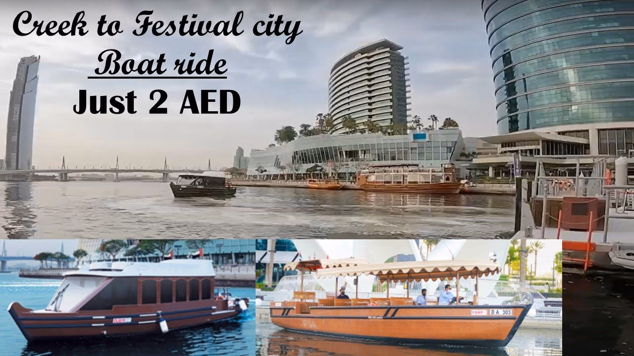 How to cross Dubai Creek?