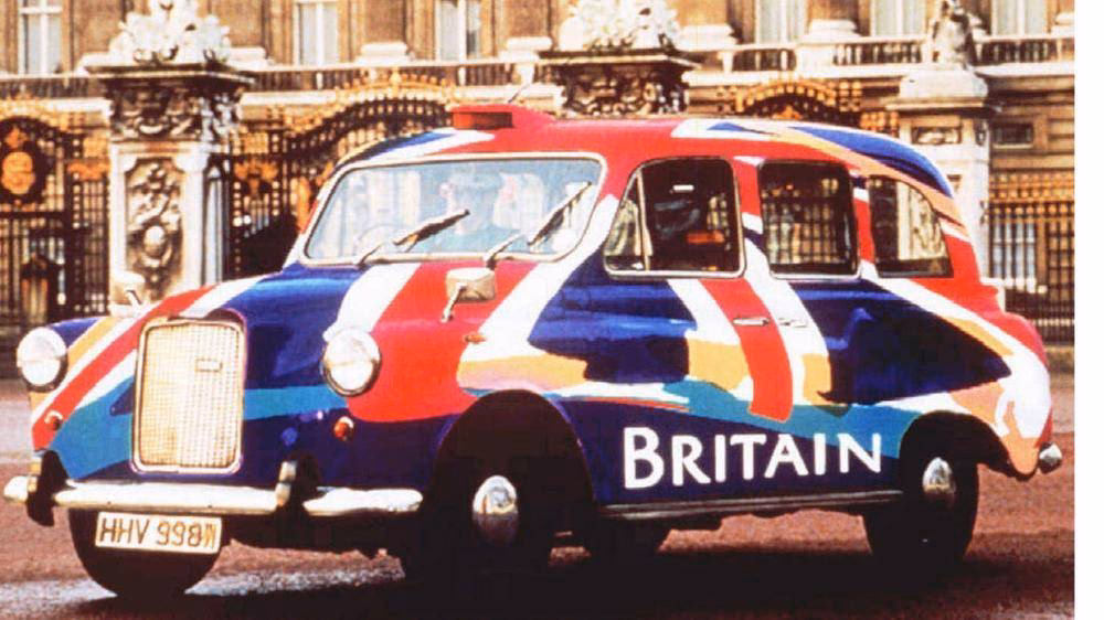 When did Black London taxis become popular?