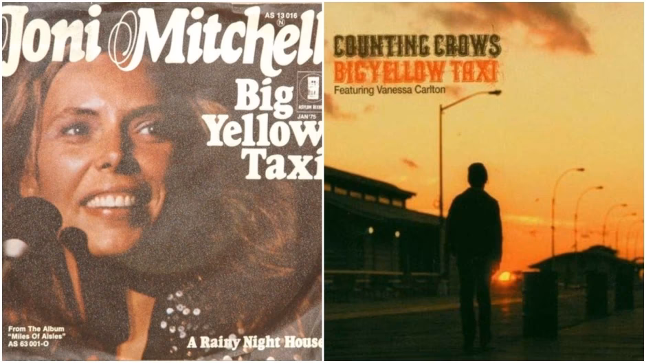 When did Joni Mitchell release Big Yellow Taxi?