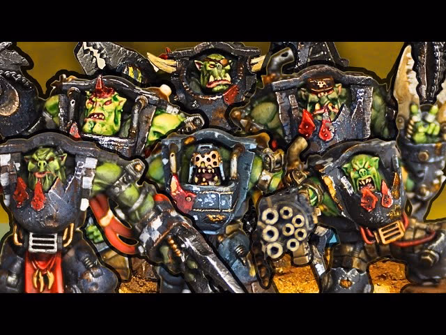 Why do Orks paint green?