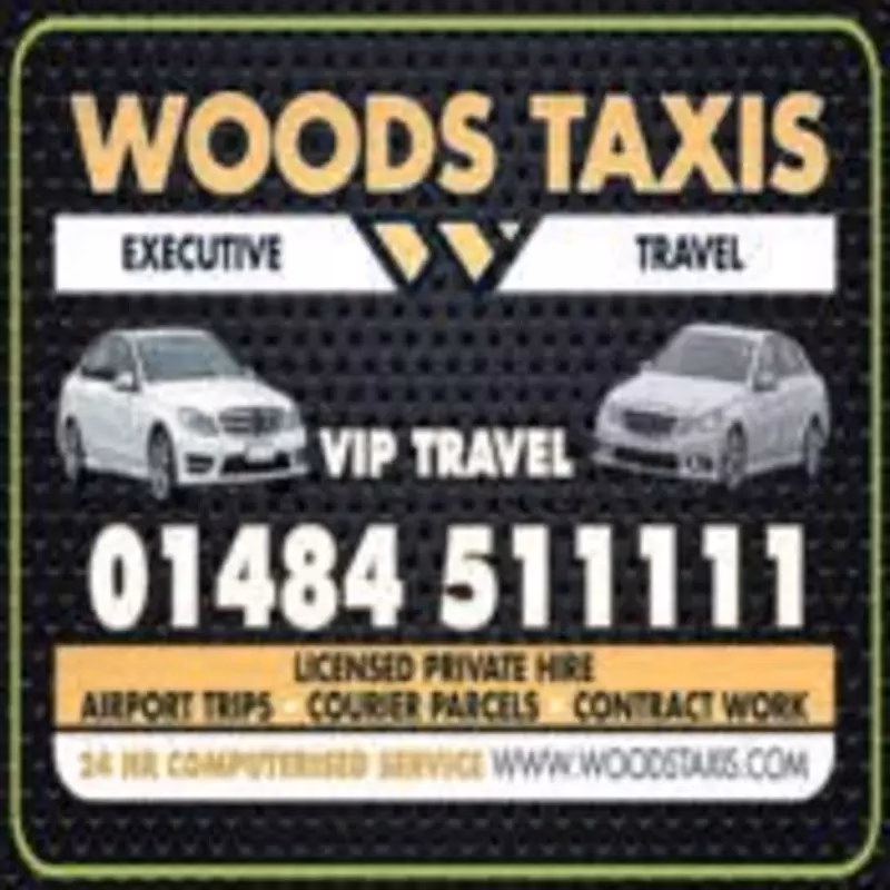 Where is Woods taxis in 9 Brook Street?